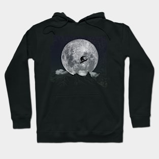 Snowboard Freestyle - Black Moon Hoodie